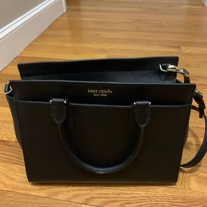 Kate Spade black medium satchel